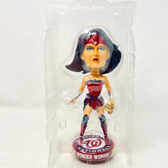 Wonder Woman Bobblehead Washington Nationals Giveaway 2022 Ladies Night DC - Picture 2 of 10